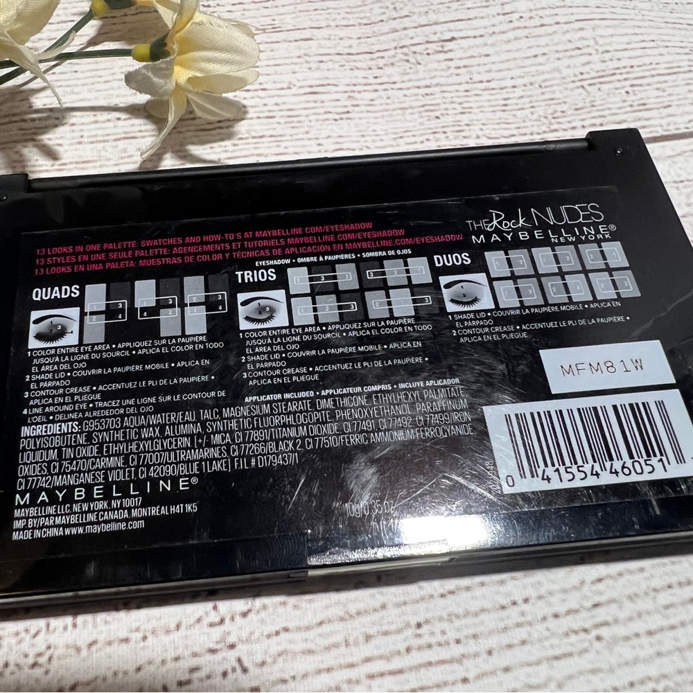 Maybelline New York The Rock Nudes Palette - Picture 11 of 15